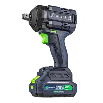 WUBER W04604 llave de impacto sin escobillas, 20 V