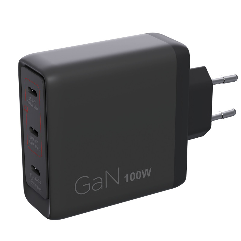 Lenovo cargador multipuerto USB-C 100W GaN