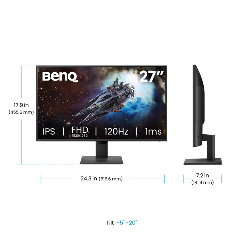 Monitor gaming panorámico BenQ GW2790P 27