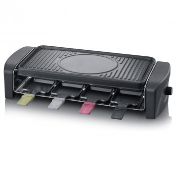 Grill de raclette Severin (RG 9646), negro, 1400 W