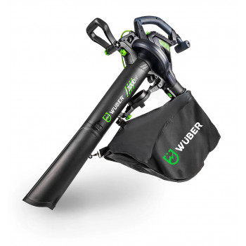 Soplador de hojas eléctrico con trituradora Wuber W43422, 3000 W, 15:1