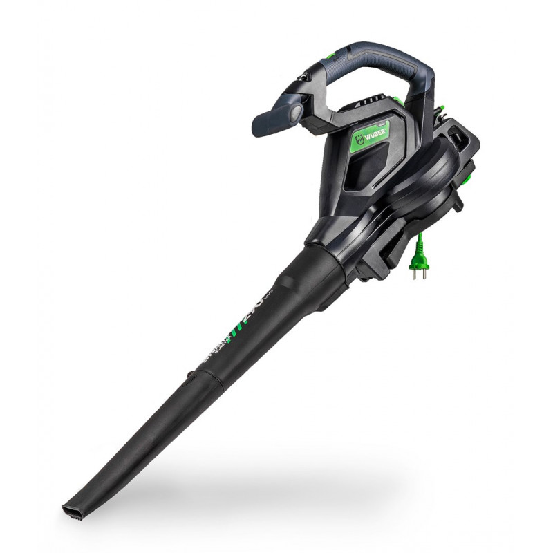Soplador de hojas eléctrico con trituradora Wuber W43422, 3000 W, 15:1