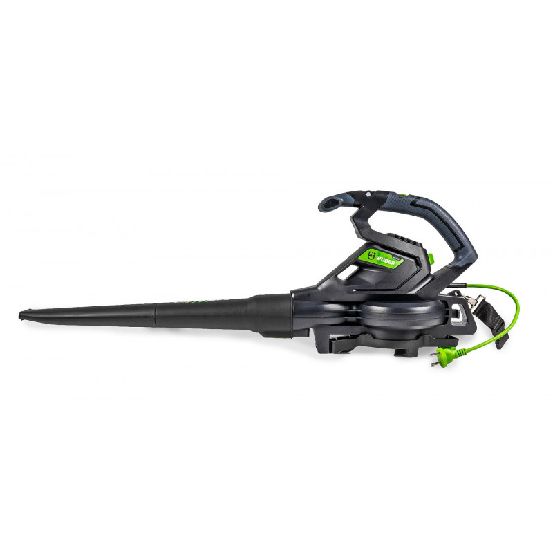 Soplador de hojas eléctrico con trituradora Wuber W43422, 3000 W, 15:1