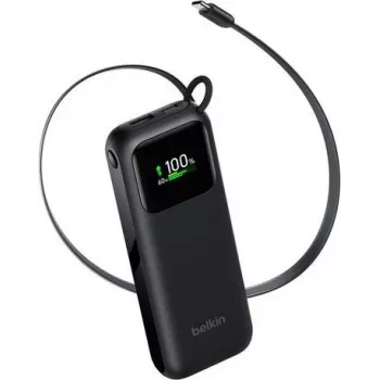 Batería externa Belkin UltraCharge Smart Display 11.000 mAh 60 W – negra