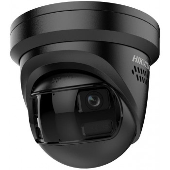 Cámara IP domo panorámica Hikvision DS-2CD2383G2P-LISU/SL 8 MP, 180°, negra
