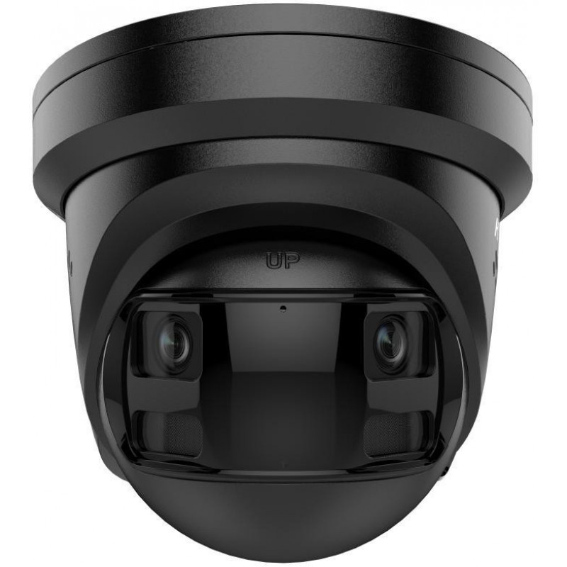 Cámara IP domo panorámica Hikvision DS-2CD2383G2P-LISU/SL 8 MP, 180°, negra