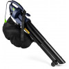 Wuber W43420 Soplador de Hojas Eléctrico con Triturador, 3000 W, 10:1