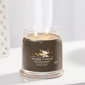 Yankee Candle Vanilla Bean Espresso Vela Aromática Mediana (1701388E)