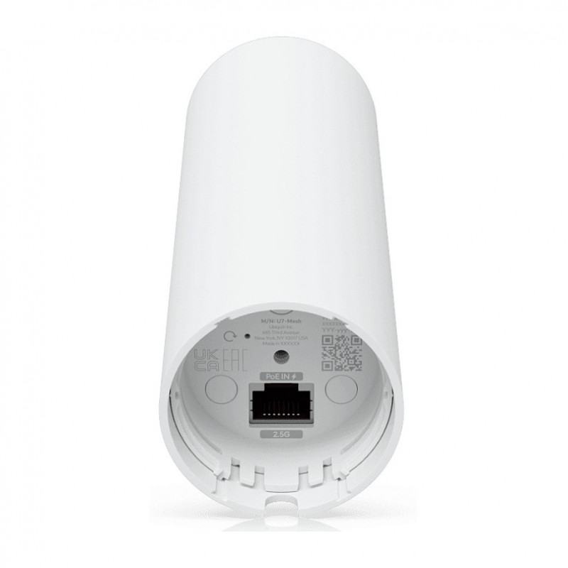 Ubiquiti U7 Mesh Punto de Acceso Inalámbrico Wi-Fi 7 5000 Mbit/s, PoE, Blanco