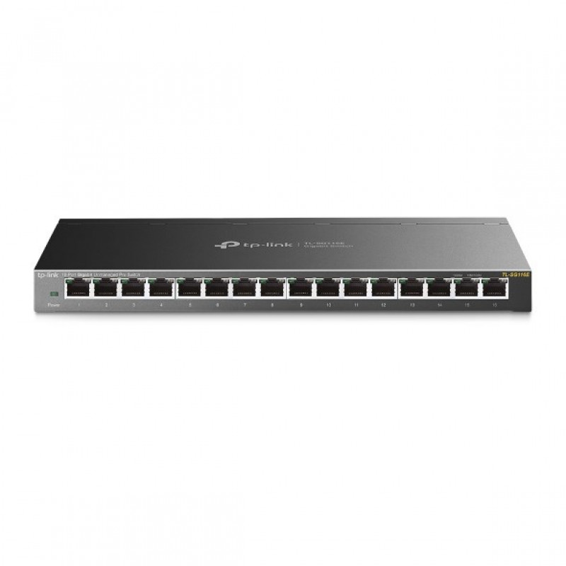 TP-Link TL-SG116E Switch Gigabit Easy Smart de 16 Puertos, V2.4