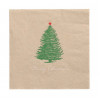 PAPSTAR Servilletas Christmastree con Estrella 20 uds. (89775)