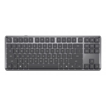 Lenovo Teclado Mecánico Inalámbrico Multi-Mode 8000, Distribución Alemana, Gris