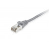 Equip Cable de red Cat6a S/FTP RJ45, 35 m, gris, LSZH