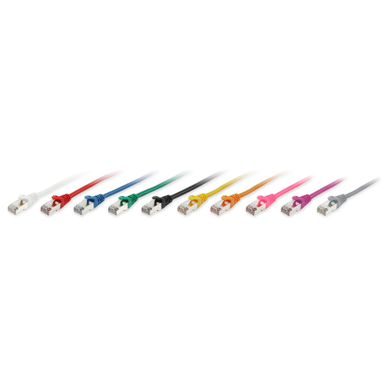 Equip Cable de red Cat6a S/FTP RJ45, 35 m, gris, LSZH