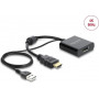 Delock Adaptador HDMI a DisplayPort, 4K