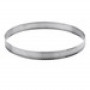 De Buyer Anillo redondo perforado para tarta de acero inoxidable, 18,5 cm (3099.07)