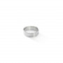 De Buyer Anillo redondo perforado para tarta de acero inoxidable, 6,5 cm (3099.02)