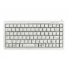 Cherry Slim Line G84-4100 teclado compacto, PS/2 + USB, 83 teclas, distribución alemana (QWERTZ), gris claro