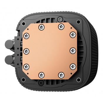 DeepCool LE360 V2 ZERO DARK refrigeración líquida para CPU AIO, negro