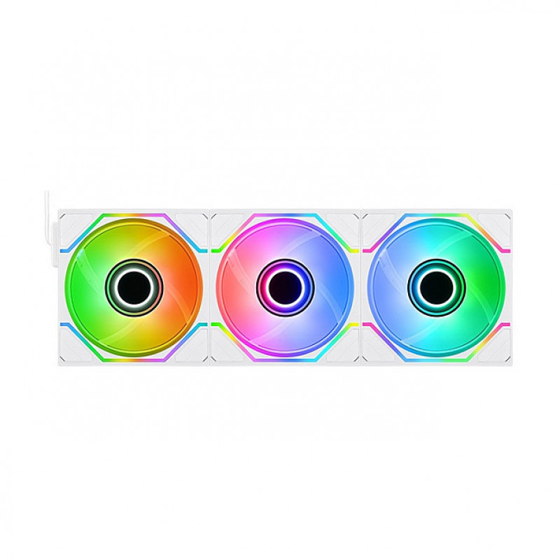 Thermaltake SWAFAN 120 EX INFINITY ARGB Sync Snow ventilador de caja 120 mm, blanco