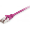 Equip cable de red Cat6a S/FTP RJ45, 3 m, morado, LSZH