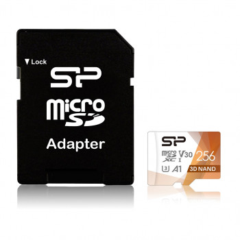 Silicon Power Superior Pro 256 GB MicroSDXC UHS-I Class 10 tarjeta de memoria flash