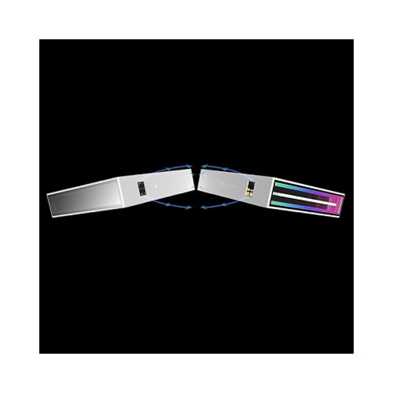 Thermaltake SWAFAN INFINITY EX14 ARGB Sync ventilador de caja 140 mm, blanco, pack de 3