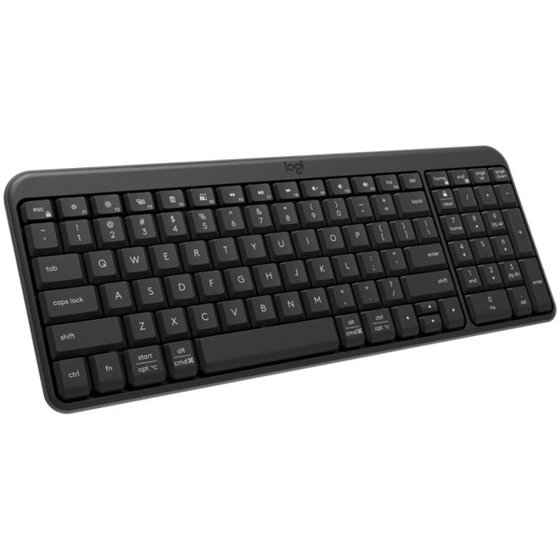 Logitech K250 teclado inalámbrico Bluetooth, grafito