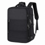 Extralink Black Forest KM06 mochila portátil de viaje 45x20x30 cm, negra