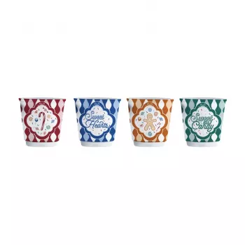 Bialetti NCANDY010 Set de tazas, 4 uds.