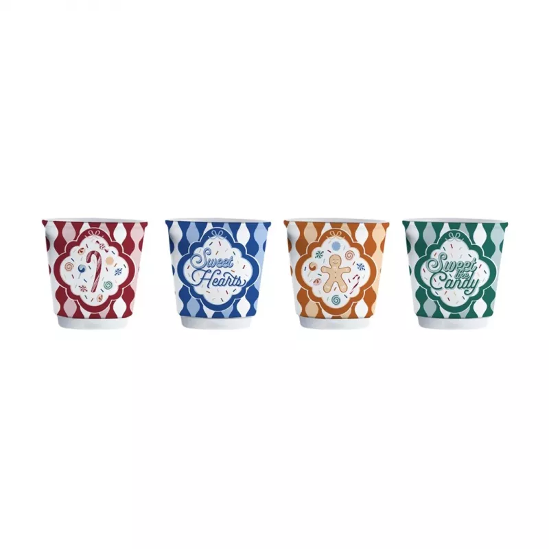 Bialetti NCANDY010 Set de tazas, 4 uds.