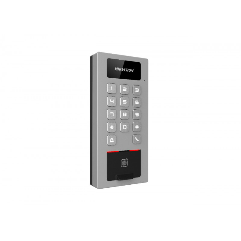 Hikvision DS-K1T502DBFWX Lector de control de accesos gris