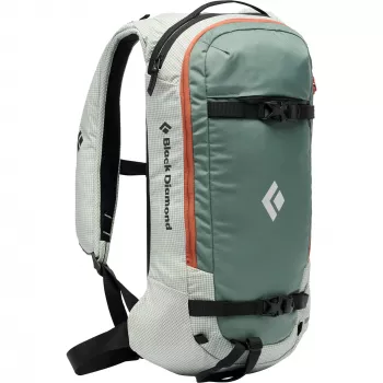 Mochila Black Diamond Dawn Patrol 15 S/M verde claro/negra