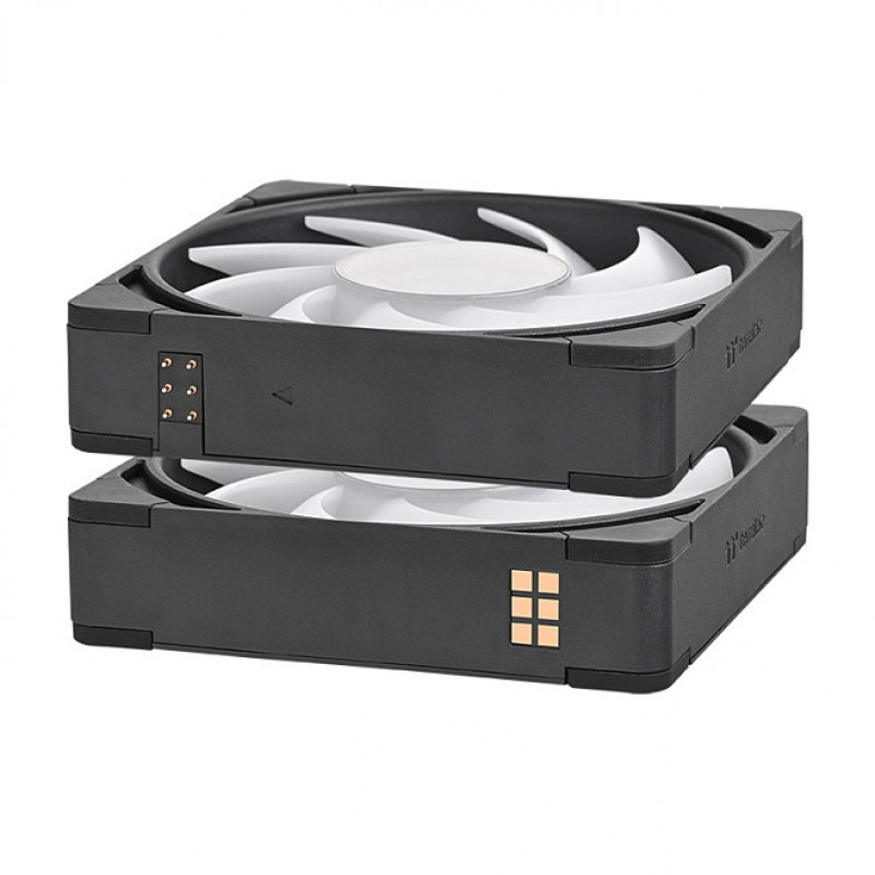 Thermaltake CT140 EX INFINITY ARGB Sync Ventilador de carcasa 140 mm, negro, pack de 3
