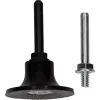 Bosch 2608000857 plato de apoyo, 50 mm, Quick Lock, Negro (para GWG 12V-50 S Professional)