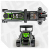 WUBER W22001 gato de tijera 2,5 t, 90-360 mm