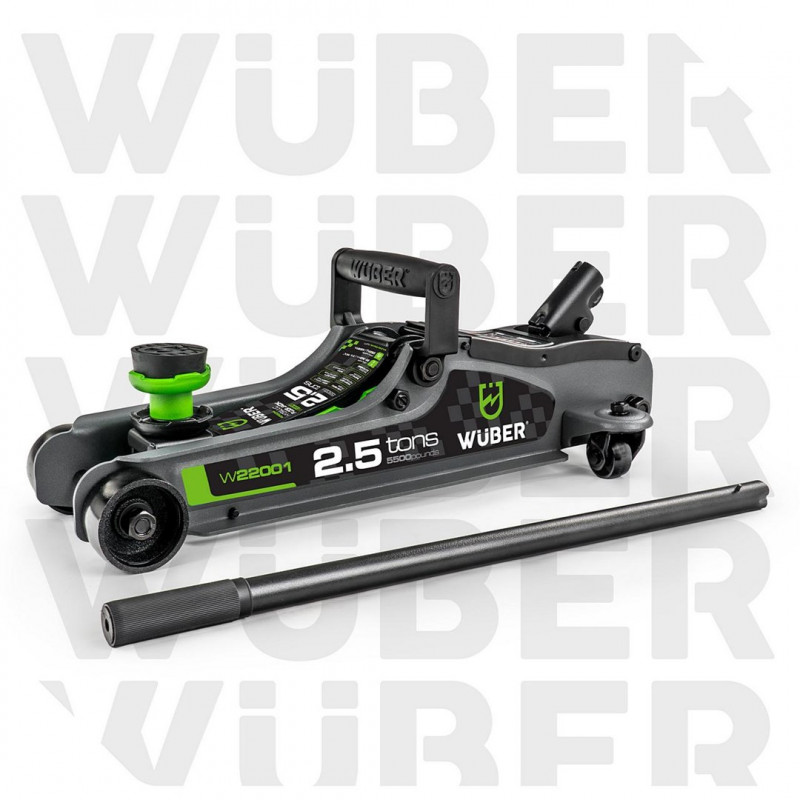 WUBER W22001 gato de tijera 2,5 t, 90-360 mm