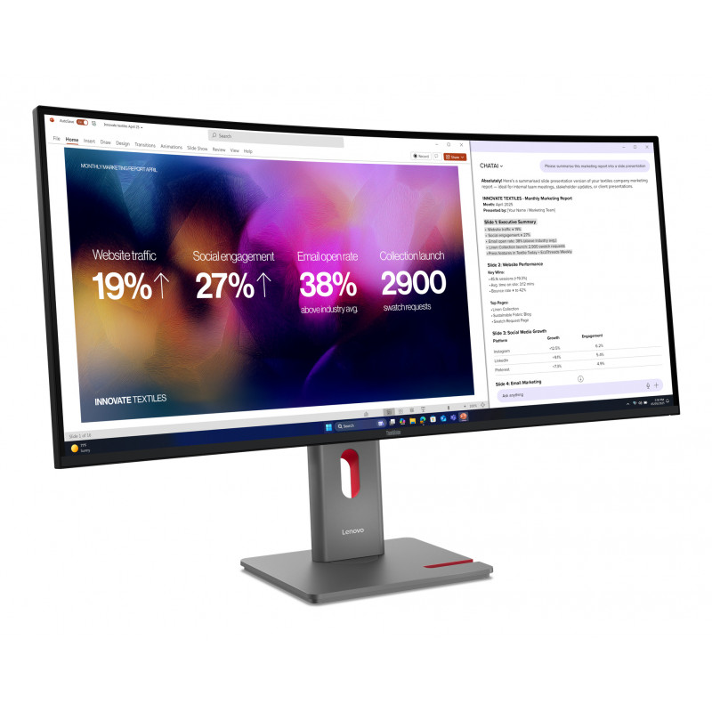 Monitor Lenovo ThinkVision P40WD-40 40