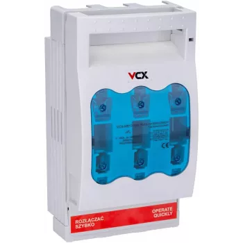 Seccionador de fusibles VCX-HR17-160 3P 160A NH00