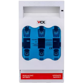 Seccionador de fusibles VCX-HR17-160 3P 160A NH00