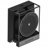 SHARGE cargador GaN retráctil de 65, 65 W, 2x USB-C, cable USB-C integrado, negro