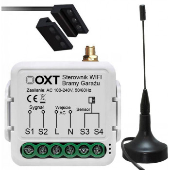 OXT T211G Módulo WLAN Tuya para motores de puerta con antena y sensor