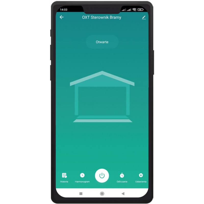 OXT T211G Módulo WLAN Tuya para motores de puerta con antena y sensor