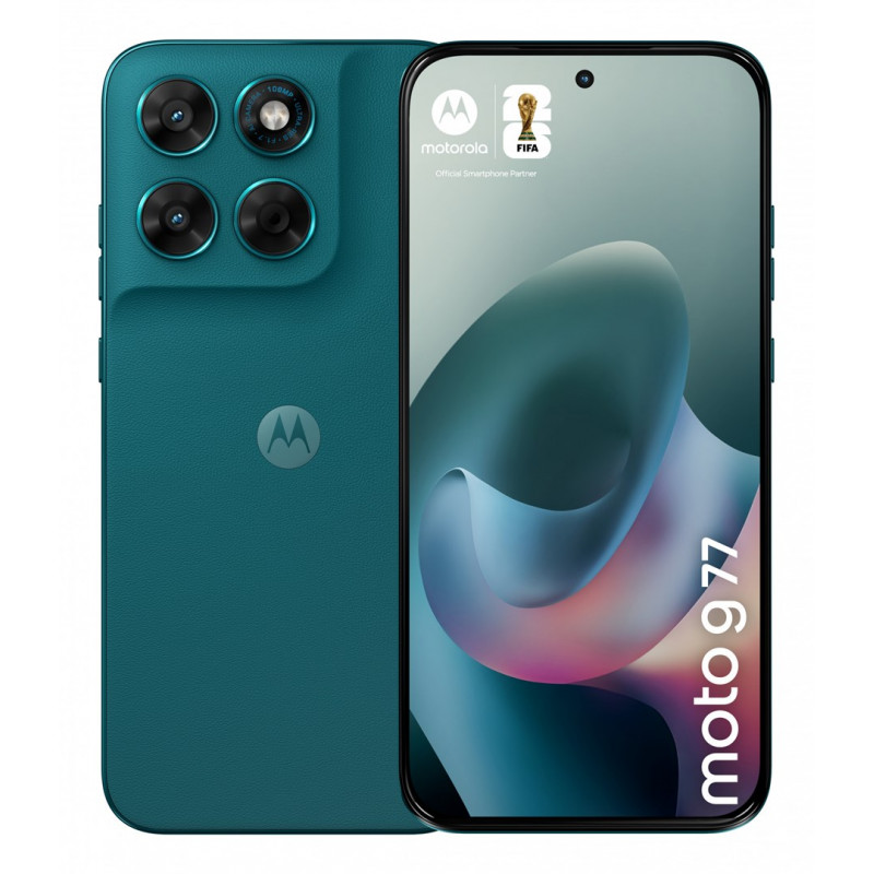 Motorola moto g77 17,3 cm (6,8) Híbrido Dual SIM Android 16.0 5G USB Type-C 8 GB 256 GB 5200 mAh Verde Smartphone