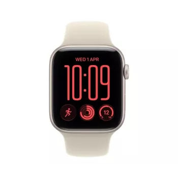 Apple Watch SE 3 GPS + Cellular 40 mm Caja de aluminio Polar con correa deportiva Sand – S/M