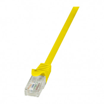 LogiLink Cable de red Cat5e U/UTP RJ45, 2 m, amarillo