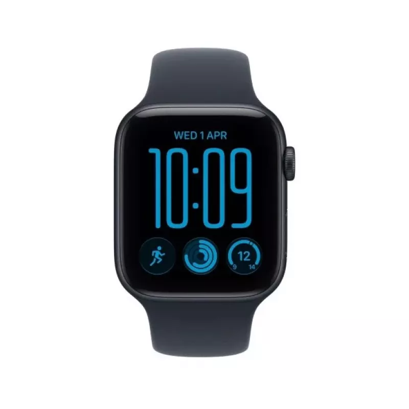 Apple Watch SE 3 GPS 40 mm caja de aluminio medianoche con correa deportiva azul – M/L