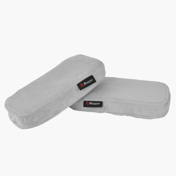 Arozzi reposabrazos de espuma viscoelástica, gris, 2 uds.
