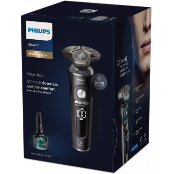 Philips S9000 Prestige SP9840/32 afeitadora eléctrica en húmedo y en seco, gris