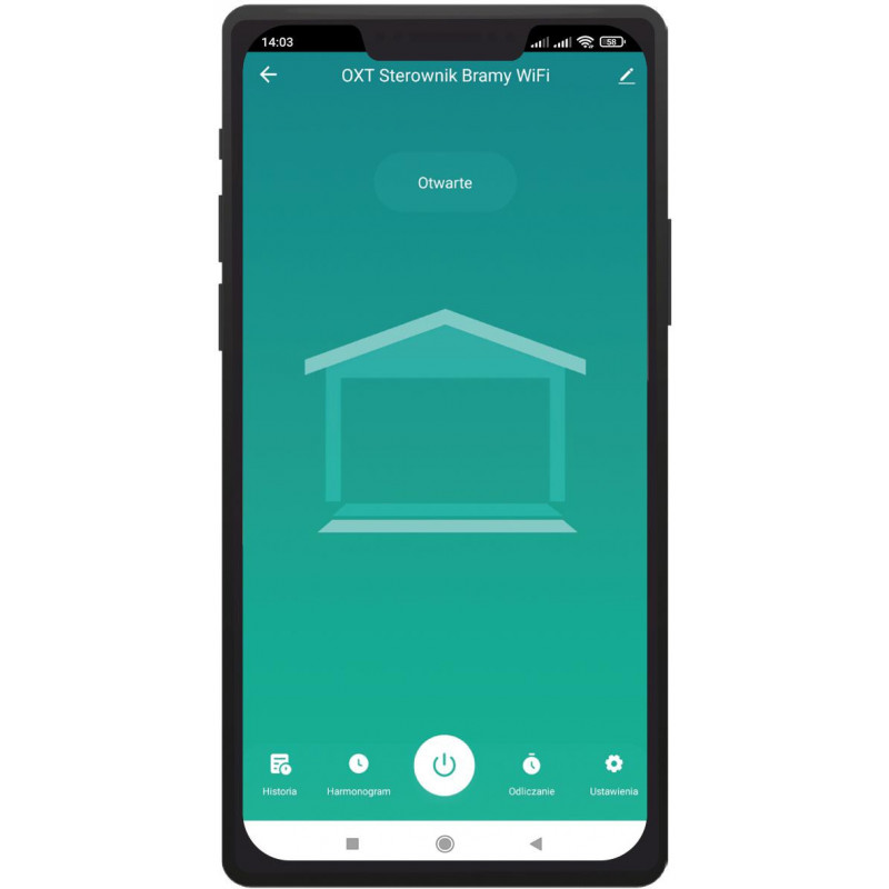 OXT T210GL módulo WiFi Tuya para puerta de garaje, sin sensor